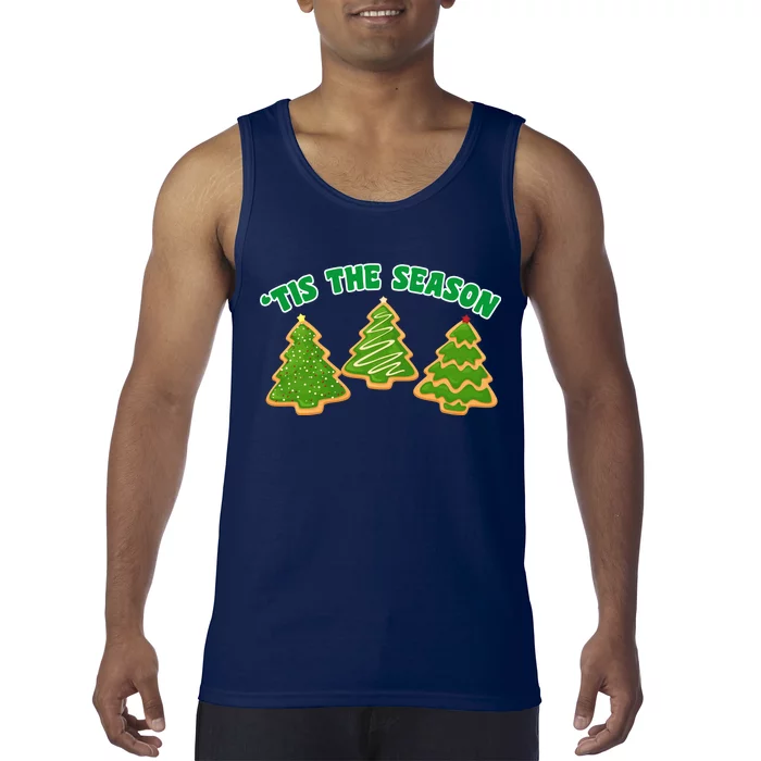 'Tis The Season Cute Funny Christmas Tank Top