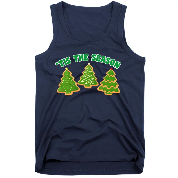 'Tis The Season Cute Funny Christmas Tank Top