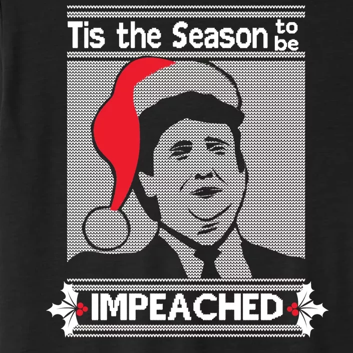 Tis The Season To Be Impeached Ugly Christmas ChromaSoft Performance T-Shirt