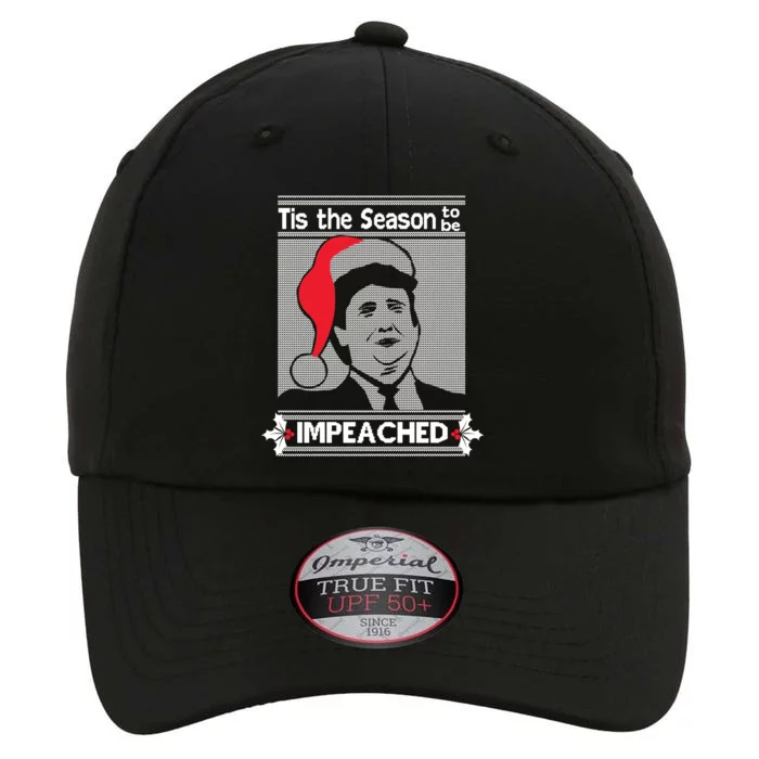 Tis The Season To Be Impeached Ugly Christmas The Original Performance Cap