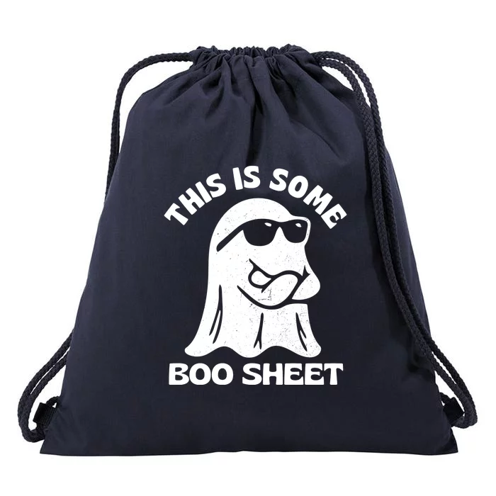 This Is Some Boo Sheet Funny Ghost Drawstring Bag