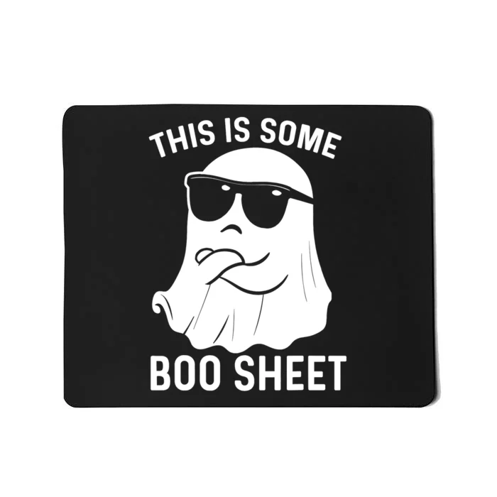 This Is Some Boo Sheet Ghost Halloween Costume Men Women Mousepad