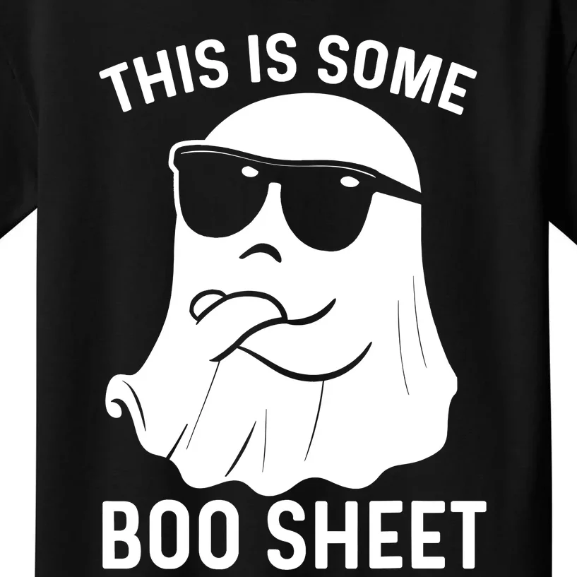 This Is Some Boo Sheet Ghost Halloween Costume Men Women Kids T-Shirt