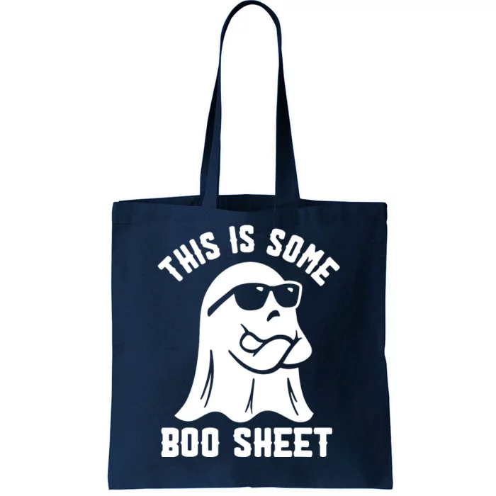 This Is Some Boo Sheet Ghost Cute Boo Ghost Halloween Spooky Tote Bag