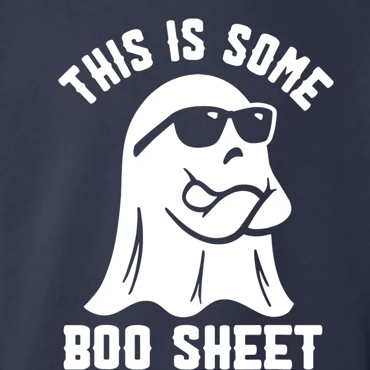 This Is Some Boo Sheet Ghost Cute Boo Ghost Halloween Spooky Toddler Hoodie