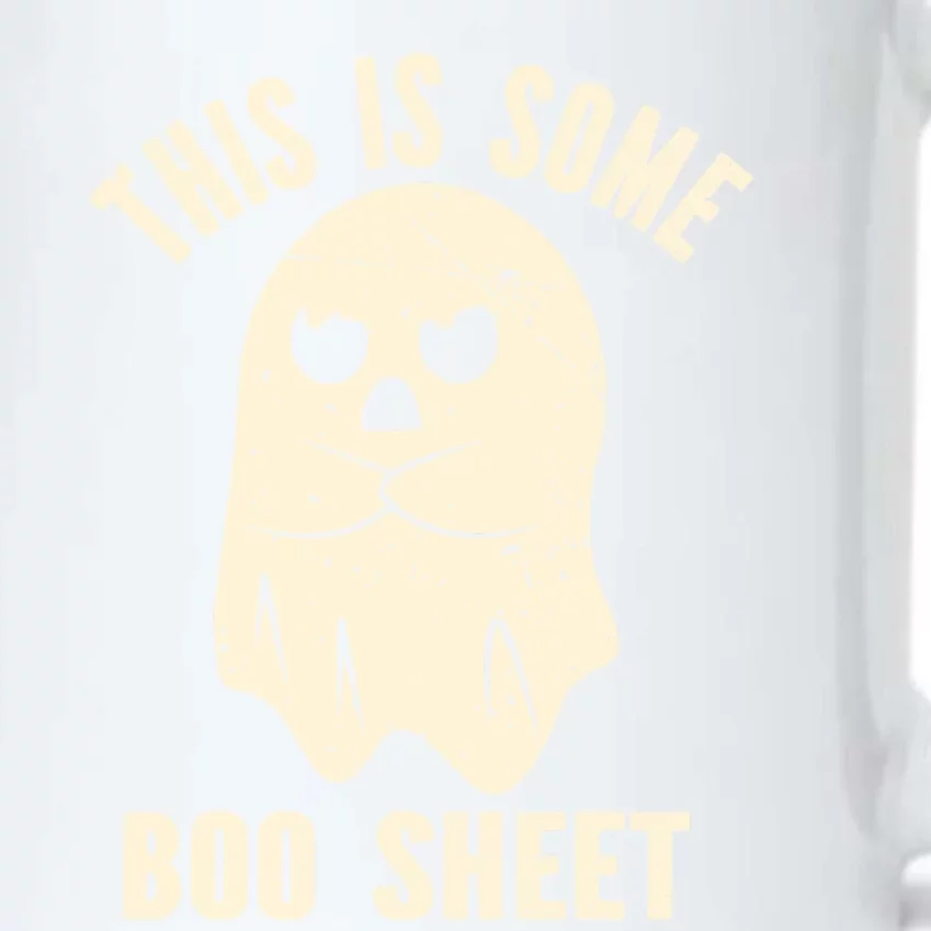 This Is Some Boo Sheet Halloween Costume Black Color Changing Mug