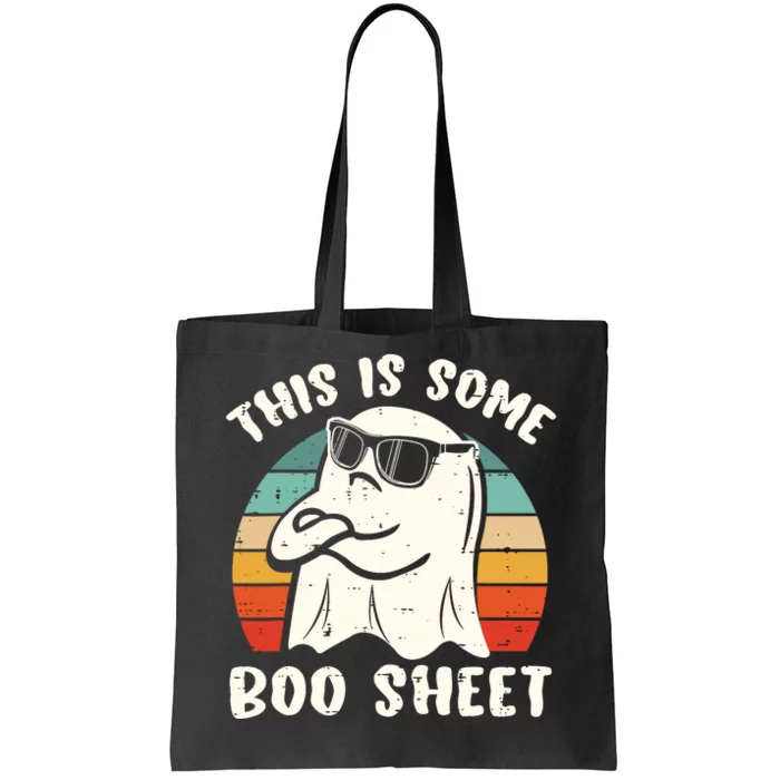 This Is Some Boo Sheet Halloween Ghost Funny Gift Men Women Tote Bag