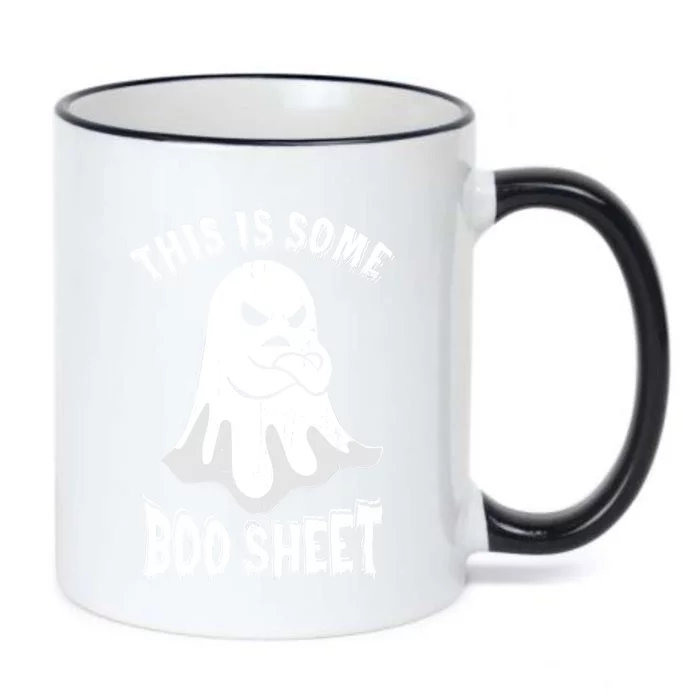 This Is Some Boo Sheet Halloween Ghost Funny Men Women Black Color Changing Mug