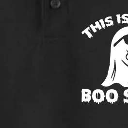 Funny Halloween Boo Ghost Costume This is Some Boo Sheet Dry Zone Grid Performance Polo