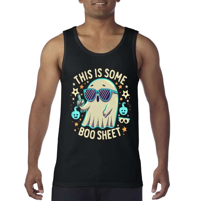 This Is Some Boo Sheet Ghost Halloween Costume Tank Top