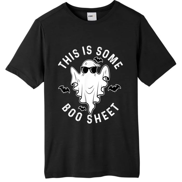 This Is Some Boo Sheet Halloween Costume ChromaSoft Performance T-Shirt