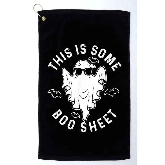 This Is Some Boo Sheet Halloween Costume Platinum Collection Golf Towel