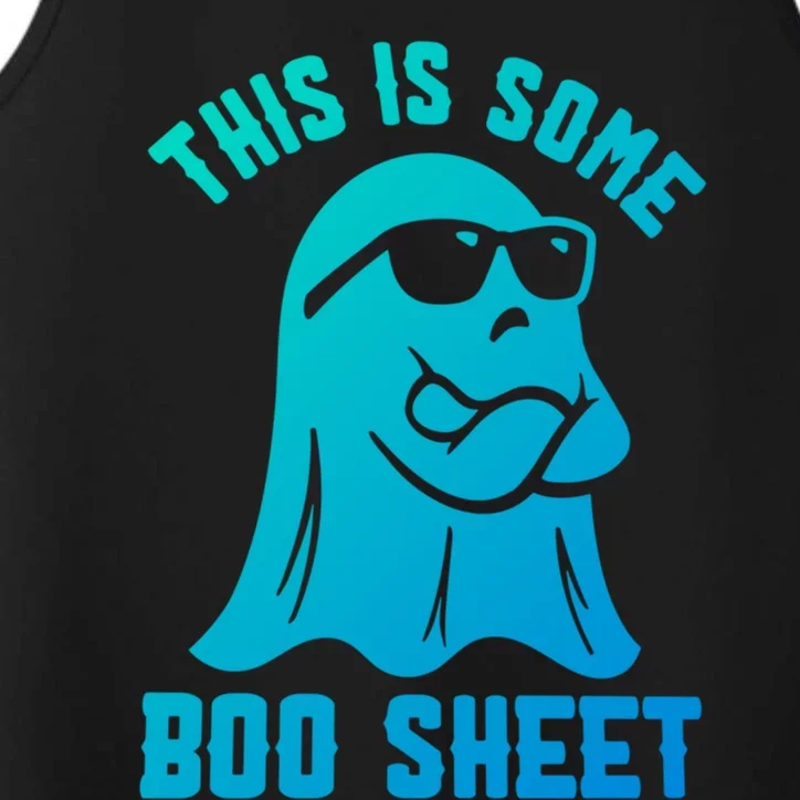 This Is Some Boo Sheet Halloween Ghost Funny Gift Gift Performance Tank