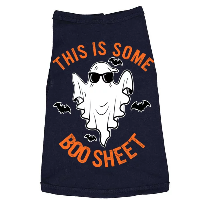 This Is Some Boo Sheet Halloween Costume Doggie Tank