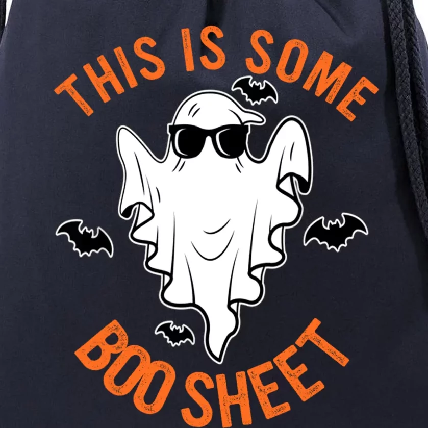 This Is Some Boo Sheet Halloween Costume Drawstring Bag