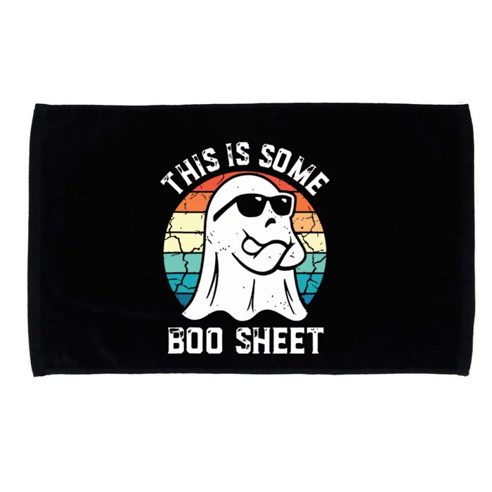 This Is Some Boo Sheet Halloween Ghost Funny Gifts Microfiber Hand Towel