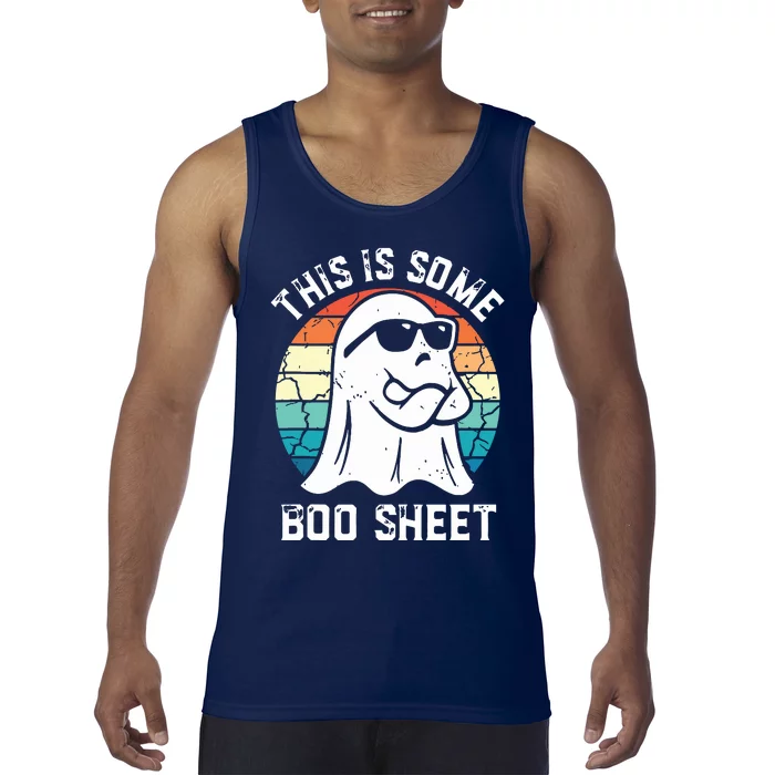 This Is Some Boo Sheet Halloween Ghost Funny Gifts Tank Top