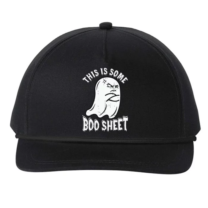 This Is Some Boo Sheet Halloween Ghost Funny Snapback Five-Panel Rope Hat