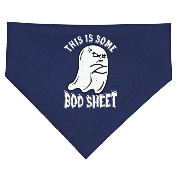 This Is Some Boo Sheet Halloween Ghost Funny USA-Made Doggie Bandana