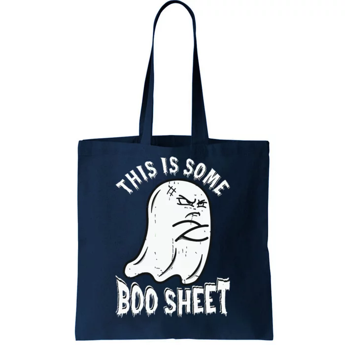 This Is Some Boo Sheet Halloween Ghost Funny Tote Bag