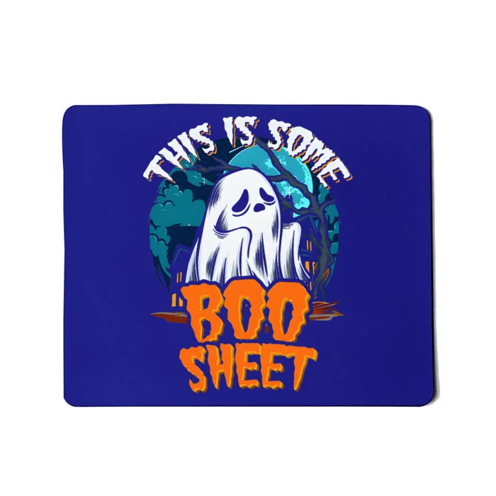 This Is Some Boo Sheet Ghost Halloween Costume Mousepad