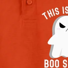 This Is Some Boo Sheet Halloween Ghost Costume Dry Zone Grid Performance Polo