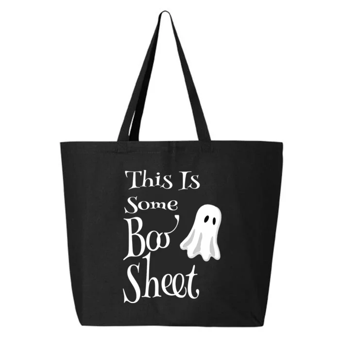 This Is Some Boo Sheet Funny Halloween Pun Design Ghost Gift 25L Jumbo Tote