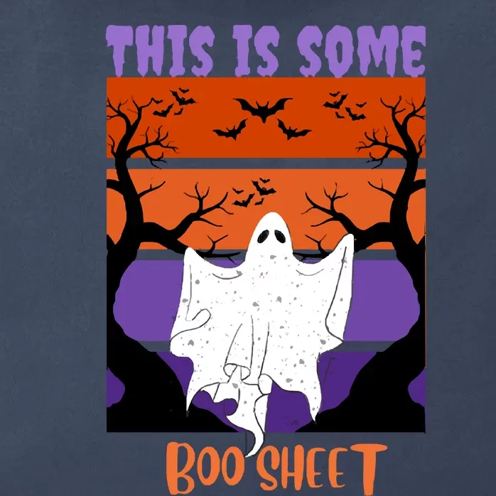 This Is Some Boo Sheet Zip Tote Bag