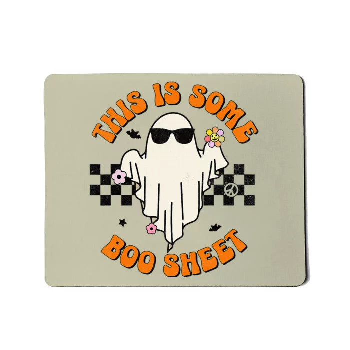 This Is Some Boo Sheet Halloween Ghost Funny Gift Mousepad