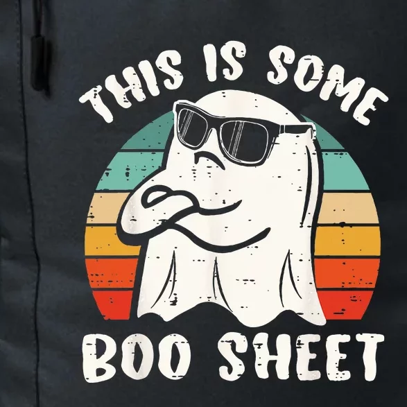 This Is Some Boo Sheet Halloween Ghost Funny Gift Daily Commute Backpack