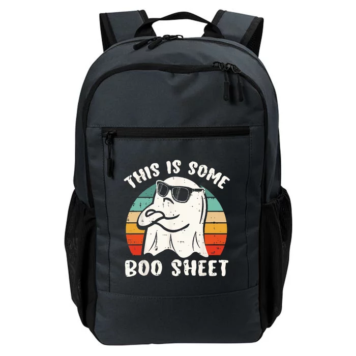 This Is Some Boo Sheet Halloween Ghost Funny Gift Daily Commute Backpack