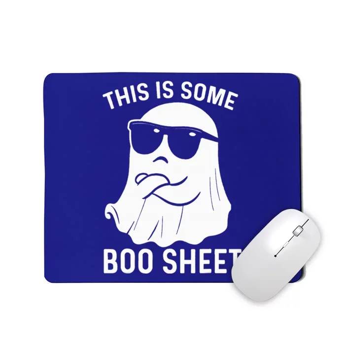 This Is Some Boo Sheet Ghost Halloween Costume Mousepad