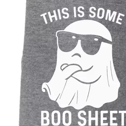 This Is Some Boo Sheet Ghost Halloween Costume Doggie 3-End Fleece Hoodie