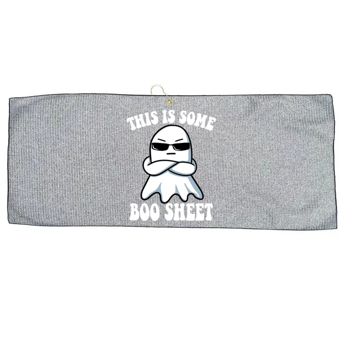 This Is Some Boo Sheet Funny Ghost Large Microfiber Waffle Golf Towel