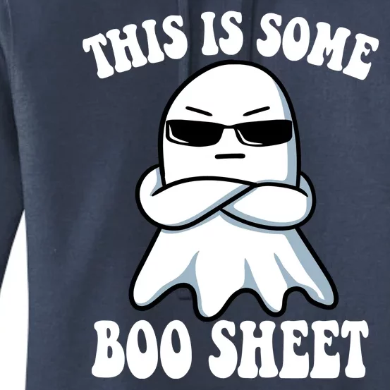 This Is Some Boo Sheet Funny Ghost Women's Pullover Hoodie