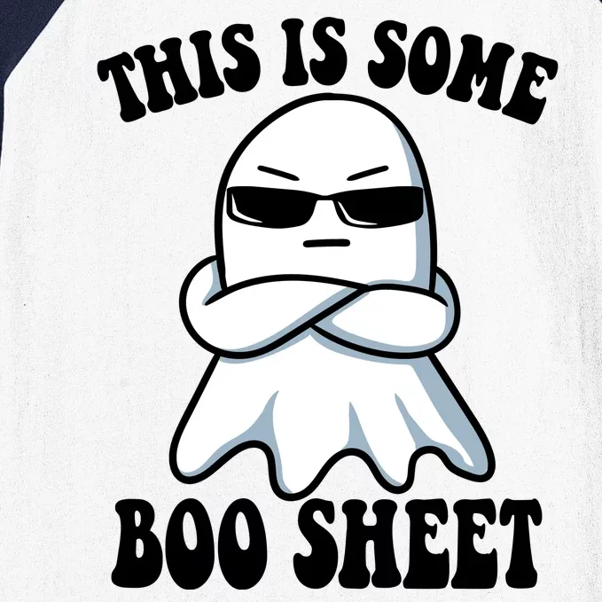 This Is Some Boo Sheet Funny Ghost Baseball Sleeve Shirt