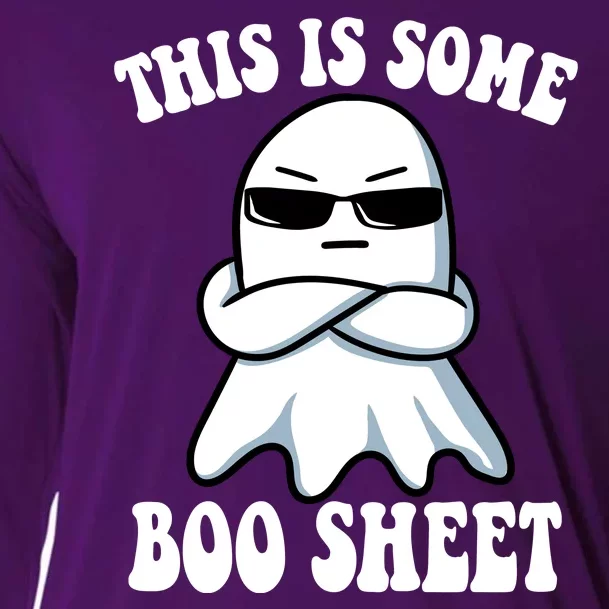 This Is Some Boo Sheet Funny Ghost Cooling Performance Long Sleeve Crew