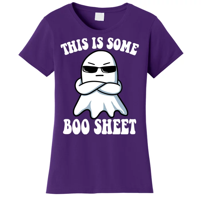 This Is Some Boo Sheet Funny Ghost Women's T-Shirt