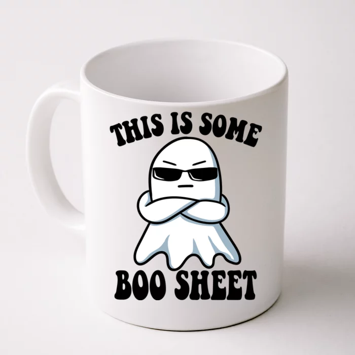 This Is Some Boo Sheet Funny Ghost Front & Back Coffee Mug