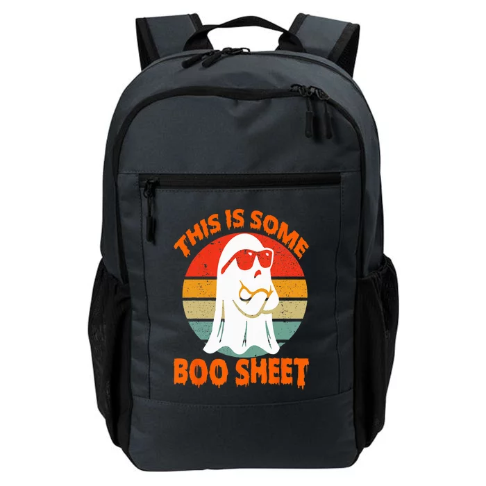 This Is Some Boo Sheet Halloween Ghost Funny Daily Commute Backpack