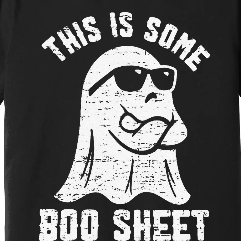 This Is Some Boo Sheet Halloween Ghost Funny Premium T-Shirt