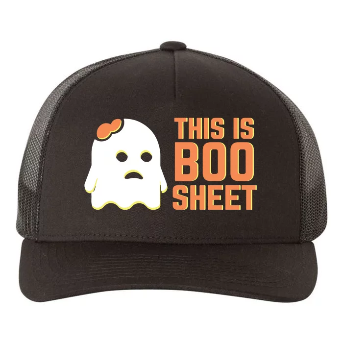 This Is Some Boo Sheet Halloween Ghost Funny Yupoong Adult 5-Panel Trucker Hat