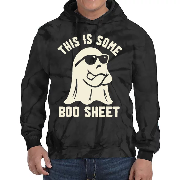 This Is Some Boo Sheet Tie Dye Hoodie