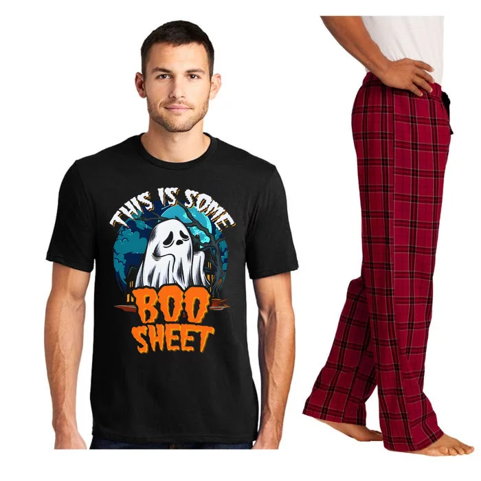 This Is Some Boo Sheet Ghost Halloween Costume Pajama Set