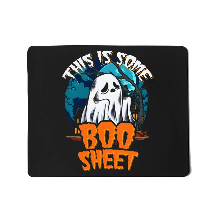 This Is Some Boo Sheet Ghost Halloween Costume Mousepad