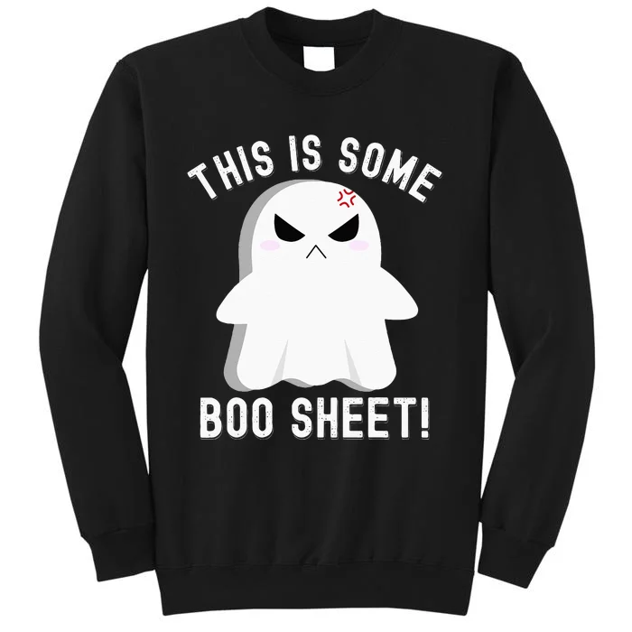 This Is Some Boo Sheet Halloween Ghost Costume Sweatshirt