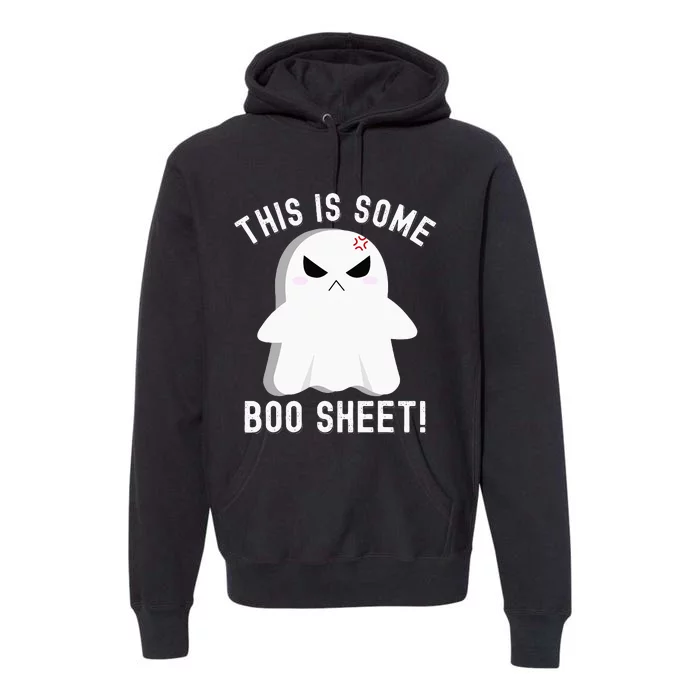 This Is Some Boo Sheet Halloween Ghost Costume Premium Hoodie