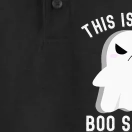 This Is Some Boo Sheet Halloween Ghost Costume Dry Zone Grid Performance Polo