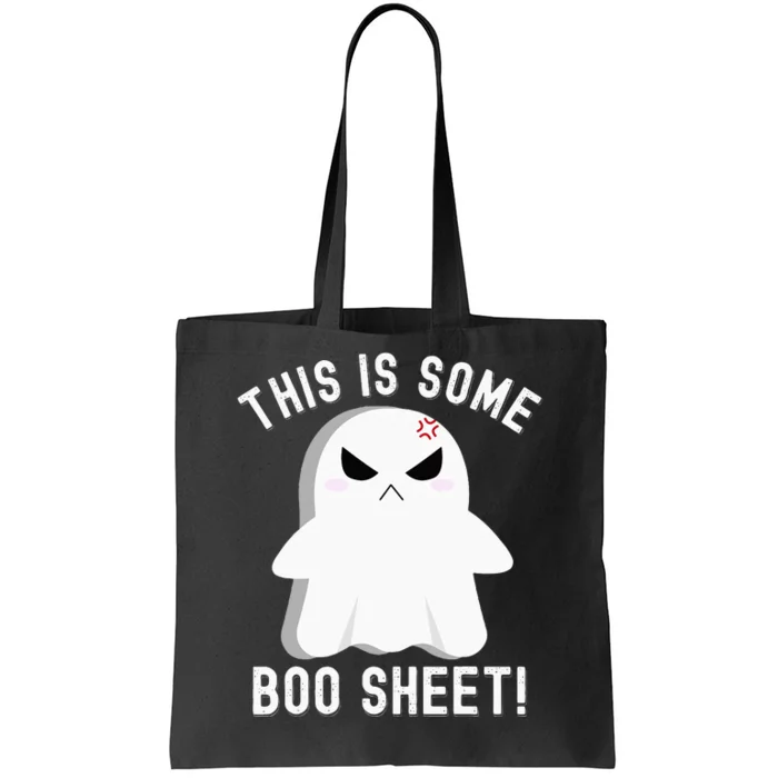 This Is Some Boo Sheet Halloween Ghost Costume Tote Bag