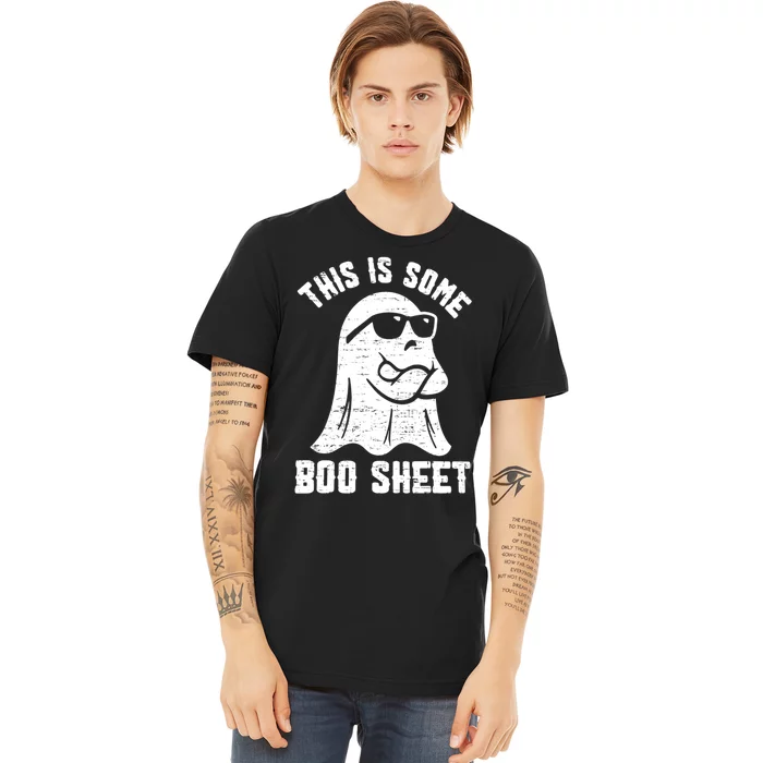 This Is Some Boo Sheet Halloween Ghost Funny Premium T-Shirt